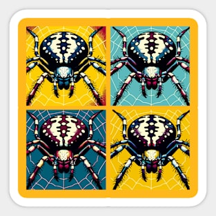 Pop Orb Weaver - Cool Spider Sticker